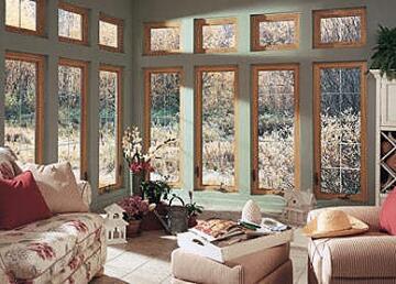 Custom transom windows and casement windows by Great Lakes Glass